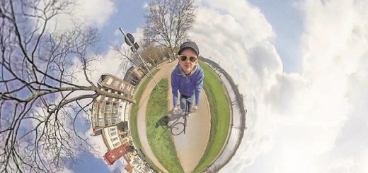 Die 360-Grad-Optik von Fotograf Jonas Ginter. Foto: pv