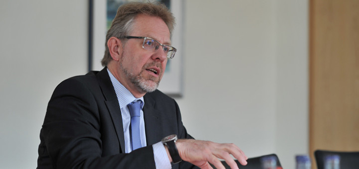 Hans-Ulrich Salmen, Geschäftsführer der Stadtwerkegruppe Delmenhorst