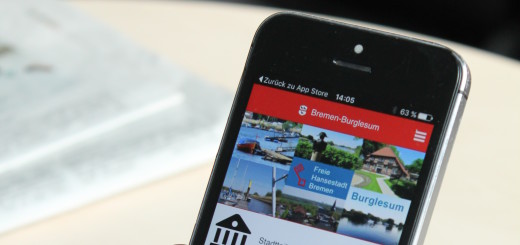 Burglesum ist der erste Bremer Stadtteil, der diese Art von App anbietet.