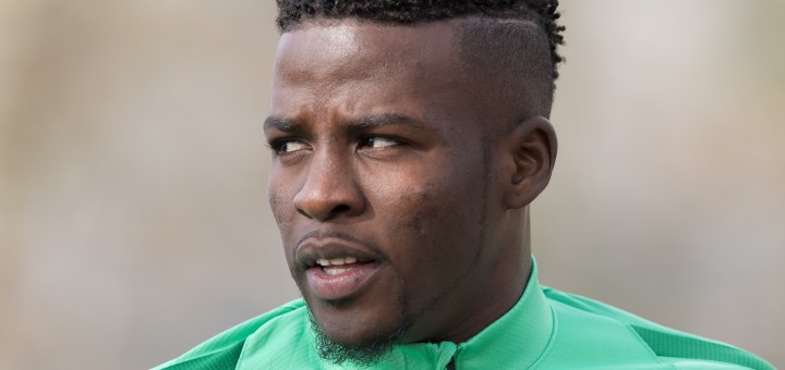 Abwehrspieler Papy Djilobodji wird Werder in den nächsten drei Spielen fehlen. Foto: Nordphoto