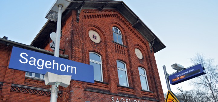 Der Bahnhof Sagehorn soll nach Westen verlegt werden