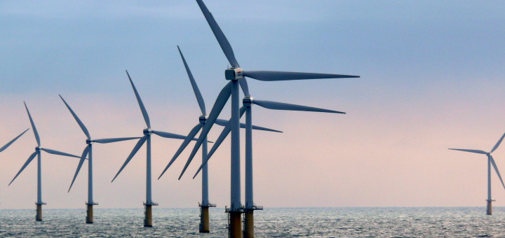 Offshore Windpark Symbolfoto
