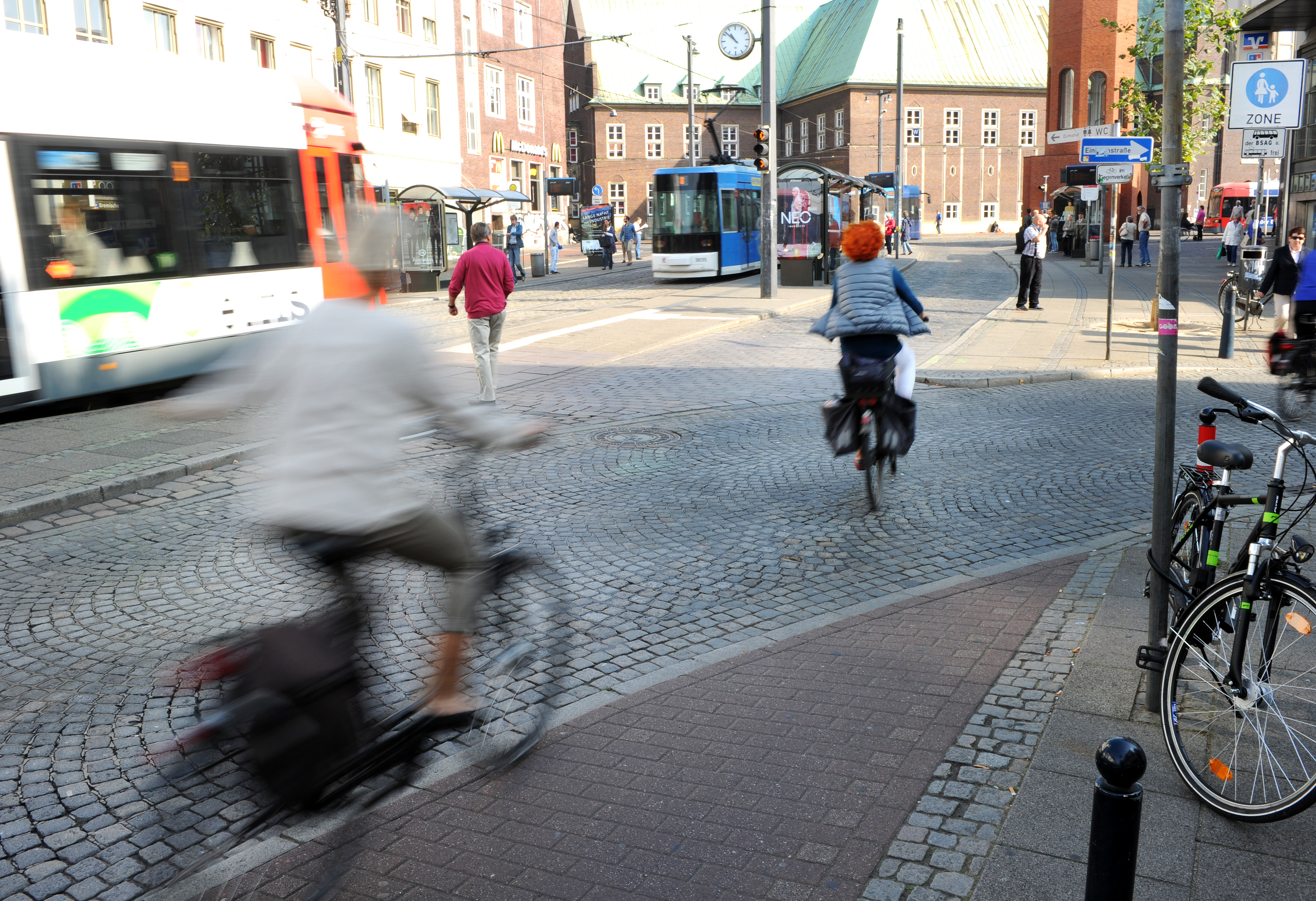 Bremen bekommt ein FahrradParkhaus hinter dem Dom