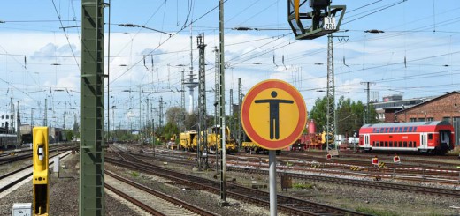 Die Bahnstrecke von Bremen nach Hamburg wurde Freitagfrüh unterbrochen Foto: WR