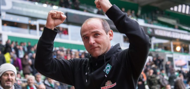 Viktor Skripnik schaffte in der vergangenen Saison am letzten Spieltag den Klassenerhalt mit Werder. Foto: Nordphoto