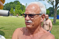 Otto Freund war 43 Jahre lang Bademeister im Schloßparkbad. Foto: Schlie