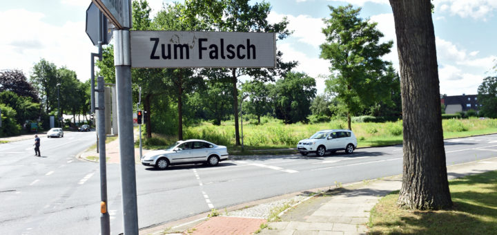 Zum Falsch/Thalenhorststraße soll das Übergangswohnheim Haberloher Straße entstehen. Foto: Schlie