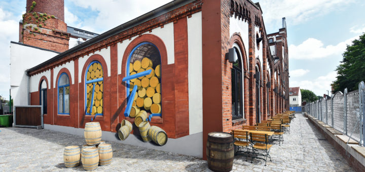 Wandbild Union Brauerei