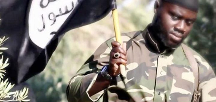 Harry S. in einem Propagandavideo von IS