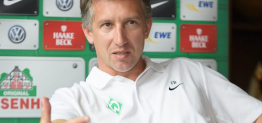 Als aktiver Profi bestritt Frank Baumann 260 Bundesligaspiele für Werder. Er war Kapitän der Double-Mannschaft von 2004 und ist Ehrenspielführer. Foto: Nordphoto