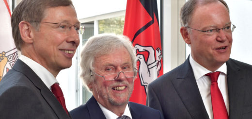 Carsten Sieling, Reto Weiler und Stephan Weil (v.l.). Foto: Konczak