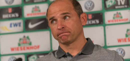 Werder-Coach Viktor Skripnik muss beim Heimspiel gegen den FC Augsburg auf einige Leistungsträger verzichten. Foto: Nordphoto
