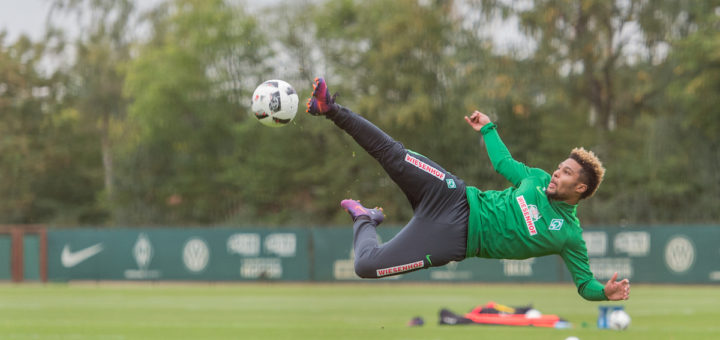 Serge Gnabry wechselte für fünf Millionen Euro Ablöse vom Arsenal FC zu Werder. Foto: Nordphoto