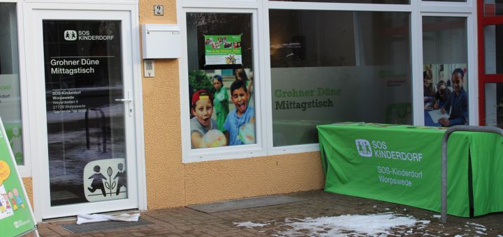 Das SOS-Kinderdorf Worpswede bietet in der Gohner Düne kostenlosen Mittagstisch für Kinder der 5. und 6. Klassen an. Foto: Füller