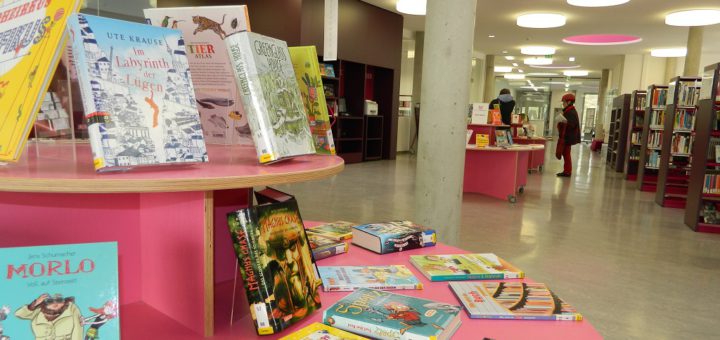 Die Bibliothek im Medienhaus befindet sich seit Januar in alleiniger Trägerschaft der Stadt Osterholz-Scharmbeck. Foto: Bosse