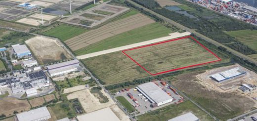 Auf diesem Gelände im Bremer GVZ will Borgward ab 2019 produzieren. Foto: WFB/Jan Rathke