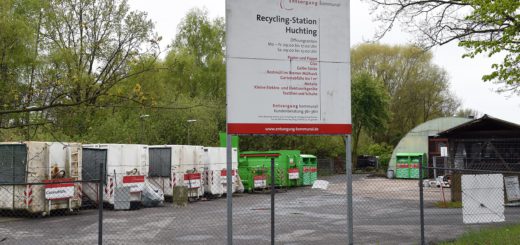 Die Recycling-Station in Huchting am Wardamm schließt nächstes Jahr ihre Pforten. Gartenabfälle oder auch Elektro-Artikel müssen dann bis nach Kirchhuchting gebracht werden. Foto: Schlie