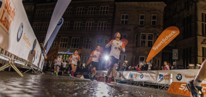 Am 19. Mai laufen Bremens Läufer bei Nacht durch die Stadt. Foto: pv