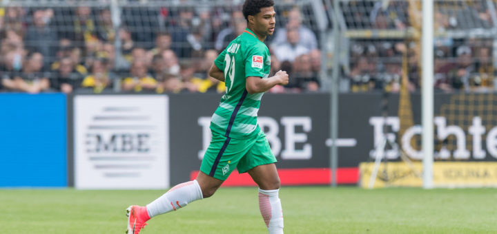 Nach nur einer Saison verlässt Serge Gnabry den SV Werder wieder. Foto: Nordphoto