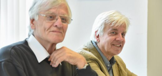 Joachim Kohlhoff (links) und Dr. Johannes Schnepel-Boomgaarden: Wahlhelfer. Foto: Schlie