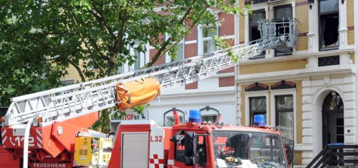 Feuerwehreinsatz Hohentorsheerstraße_1. Foto: Schlie