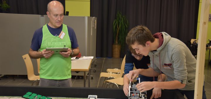 Lego-Roboter-Wettbewerb bei der KGS Brinkum