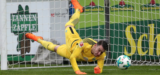 Werder Keeper Jiri Pavlenka hielt was möglich war. Foto: Nordphoto