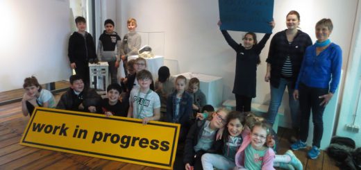 Schüler gestalten Museumsausstellung, Foto: Hafenmuseum