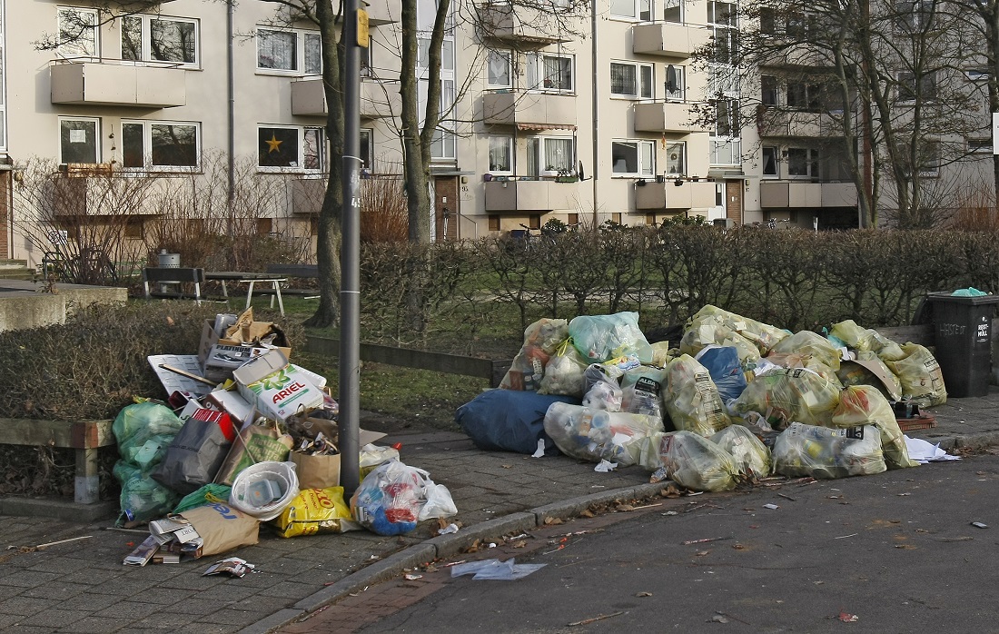 Ordnungskrafte Entdecken Illegale Mullhaufen