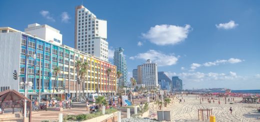 Kilometerlang – die Strandpromenade von Tel Aviv. Fotos: Israel Ministry of Tourism