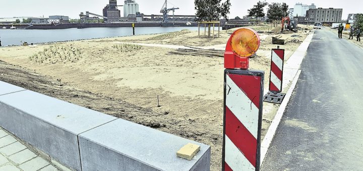 Der Strandpark Waller Sand wird am Mittwoch mit einem Festakt und einer Talkrunde eröffnet. Foto: Schlie