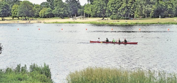 Ruderboot auf dem Werdersee
