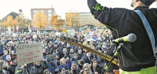 Eine der größten Demonstrationen, die Bremen je erlebt hat: Rund 30.000 Menschen fordern im September mehr Klimaschutz.