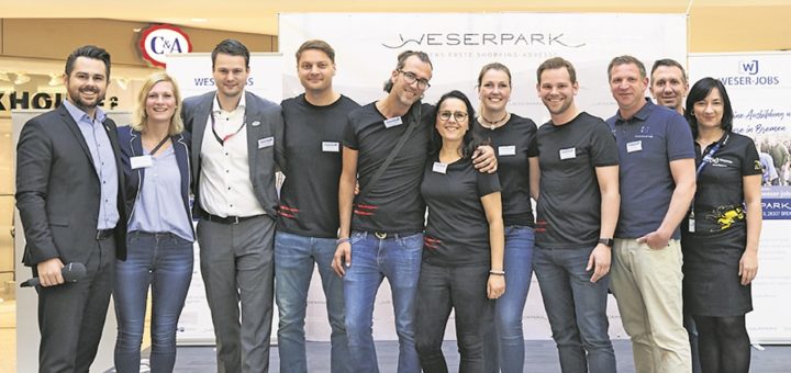 Das Team der Weser-Jobs MesseFoto: pv