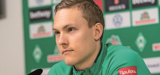 Ludwig Augustinsson absolvierte in der laufenden Saison aufgrund mehrerer Verletzungen erst sechs Partien für Werder Bremen. Foto: Nordphoto
