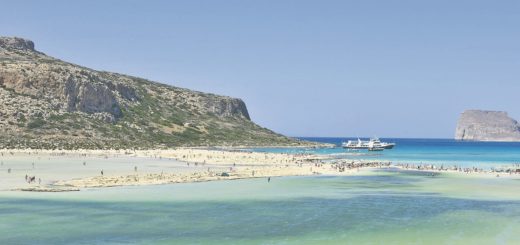 Ein Hauch von Karibik im tiefsten Süden der Ägäis: Der Traumstrand Balos Beach an der nordwestlichen Spitze von Kreta. Foto: pixabay.com