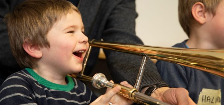 Bei den Bremer Philharmonikern dürfen drei Kinder "Musik mit Pfiff" machen. Foto: Bremer Philharmoniker
