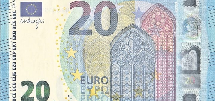 Frische 20-Euro-Scheine kommen in den Umlauf