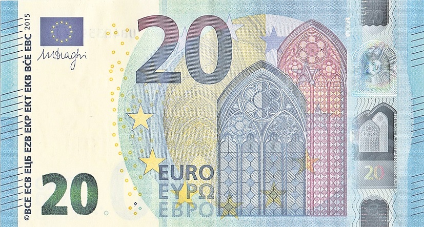 Frische 20-Euro-Scheine kommen in den Umlauf