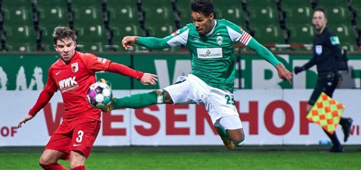 Theodor Gebre Selassie und die Grün-Weißen müssten am vorletzten Spieltag gegen Augsburg abliefern. Foto: Nordphoto