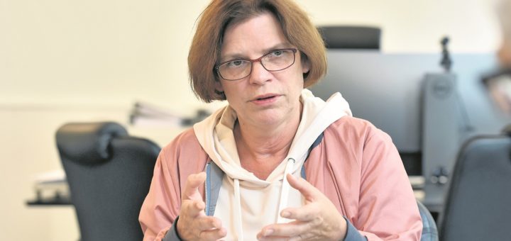 Senatorin Kristina Vogt: 400 weitere Plätze in der Ausbildungsgesellschaft.Foto: Schlie