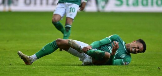 Wurde gegen Düsseldorf heftig gefoult: Werders Felix Agu. Foto: Nordphoto