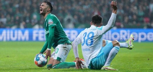 Leonardo Bittencourt und Werder liegen in der Tabelle hinter Schalke auf Rang 2 und haben die Verfolger im Nacken. Foto: Nordphoto
