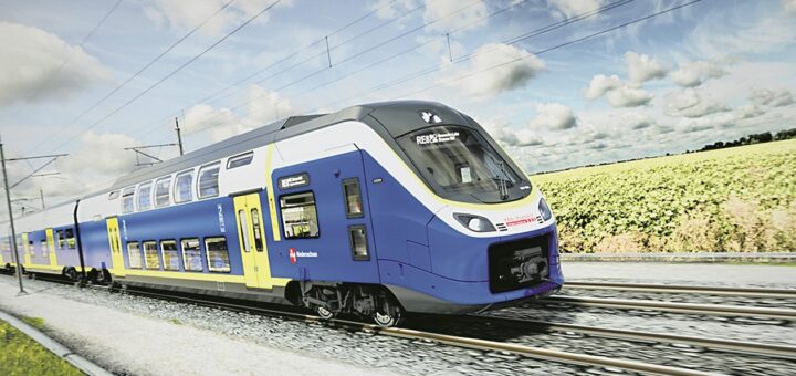 Rund 30 Jahre lang sollen die neuen barrierefreien Züge fahren.Foto: Alstom/LNVG