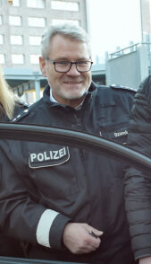 Ralph Dziemba, Leiter des Referats Kontaktdienst im Bremer Süden, geht nun in den Ruhestand. Foto: Schlie