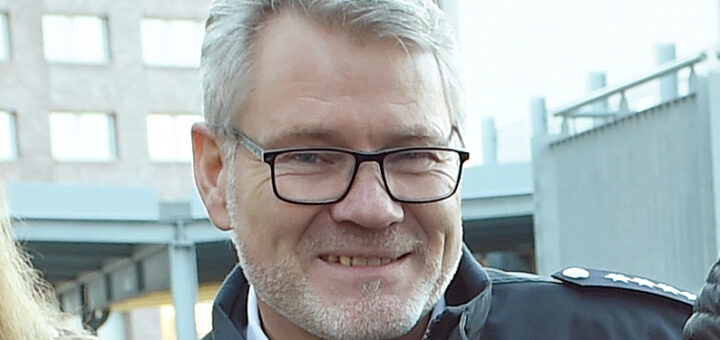 Ralph Dziemba, Leiter des Referats Kontaktdienst im Bremer Süden, geht nun in den Ruhestand. Foto: Schlie