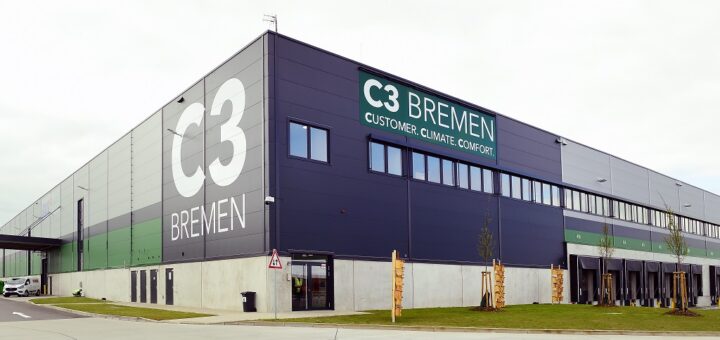 Das C3 Bremen trägt Deutschlands größte Dach-Photovoltaikanlage. Foto: Schlie