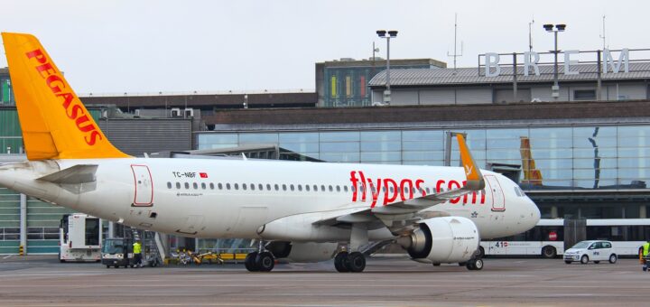 Pegasus Airlines verbindet ab sofort den Bremen Airport mit dem Flughafen Istanbul-Sabiha Gökçen. Foto: Andreas Fietz