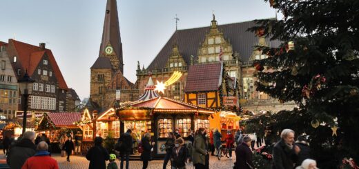 Ein gut besuchter Weihnachtsmarkt ist einer der Lichtblicke, welche die Interessenverbände der Innenstadt und das Wirtschaftsressort für die kommende Weihnachtssaison haben. Archiv: Schlie