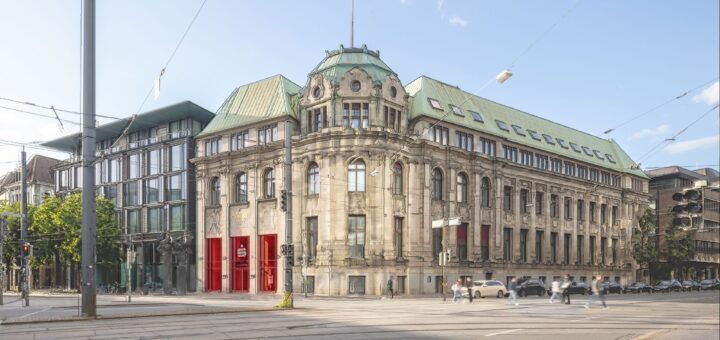 Die Sparkasse hat das Gebäude am Brill zurückgemietet. Der Umzug der Stadtteilfiliale soll 2027 erfolgen. Foto: Sparkasse